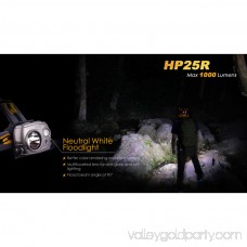 Fenix HP25R 1000 Lumen USB Rechargeble Spotlight Floodlight LED Headlamp
